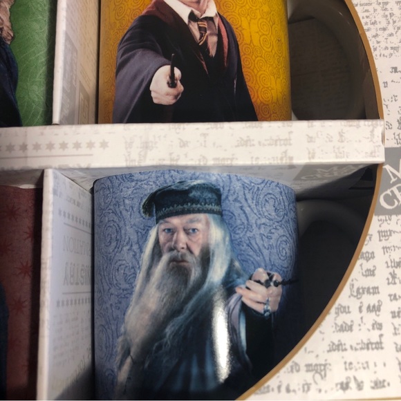 Harry Potter Set Coffee Mug Set Of 4 Satz Tassel Ceramic Character Mugs NEW - Picture 13 of 15
